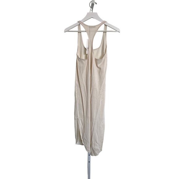 Zara Ivory Soft & Stretchy Racerback Dress - Picture 4 of 5